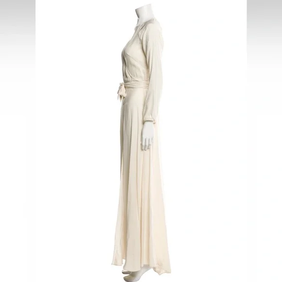 Kamperett Linden Silk Gown size Small GUC - Picture 12 of 13